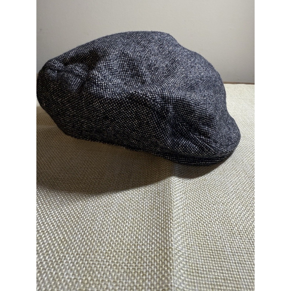 Gymboree Boys Flat Hat Gray Size 6-12 Months Cotton Easter